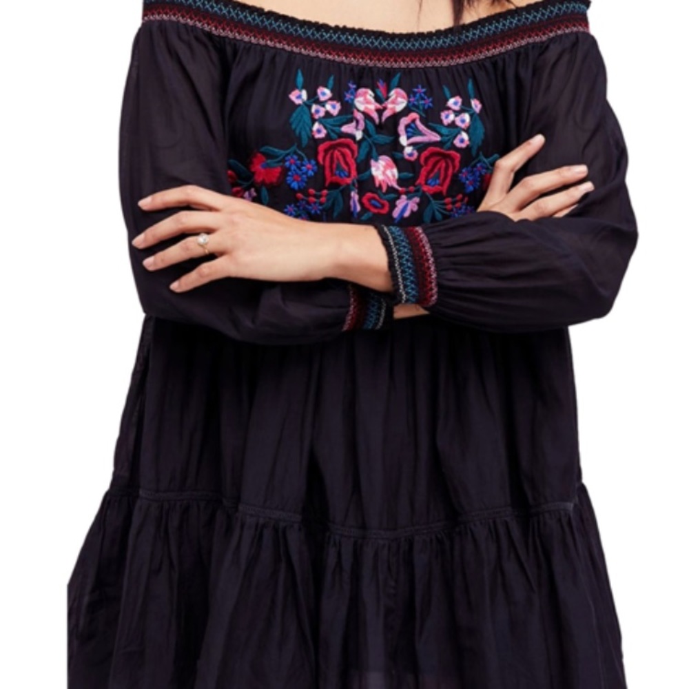 Free People Sun Beams mini dress NWT.